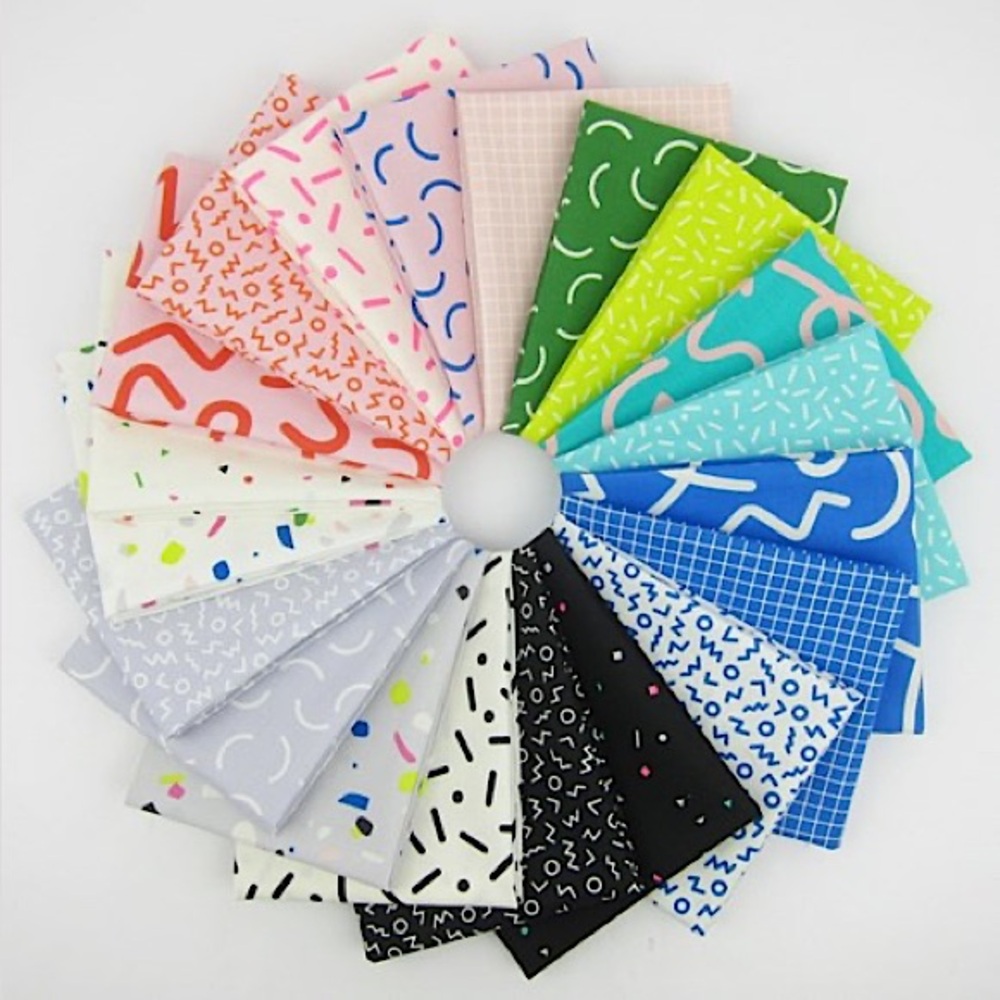 Cotton + Steel – “Snap to Grid” Fat Quarter Bundle – 21 Prints